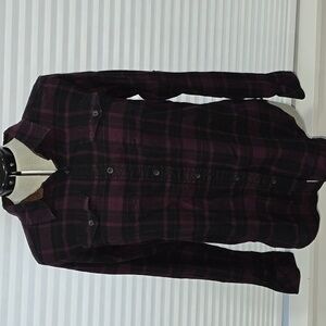 Kavu Dark Plaid  Shirt